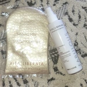 Vita Liberta Advanced Organics Fabulous Self Tanning Mist & Tanning Mit Unopened